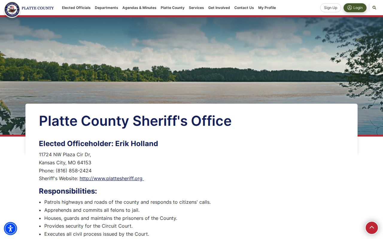 Platte County sheriff's office